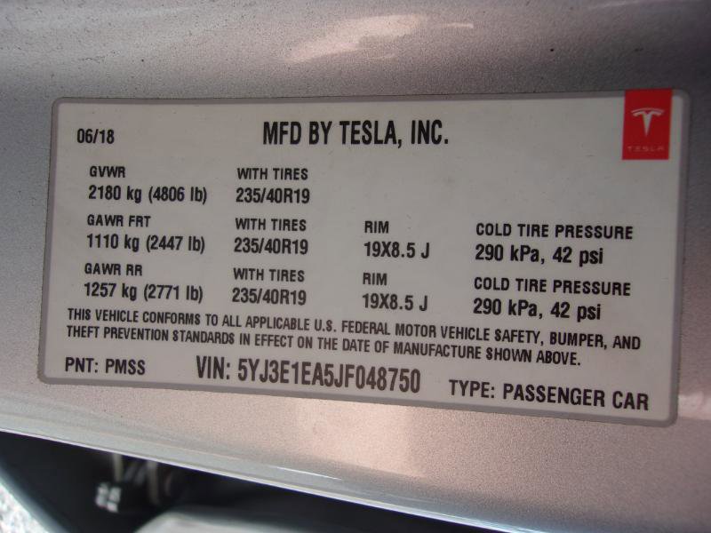 Used 2018 Tesla Model 3 Long Range image 23