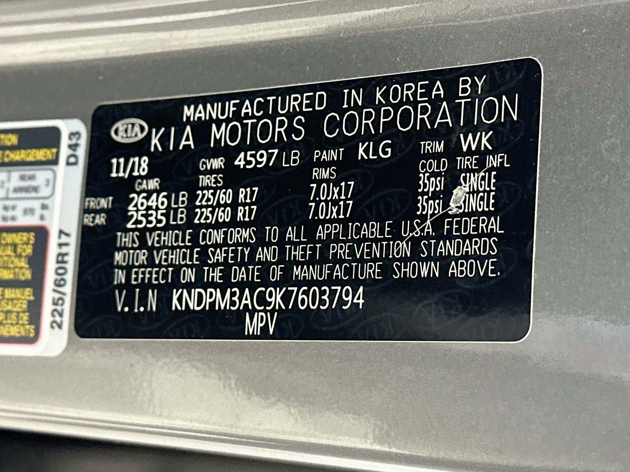 Used 2019 Kia Sportage LX w/ Option Group 017 FWD image 12