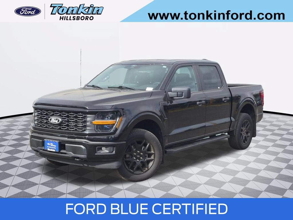 Certified 2025 Ford F150 STX w/ STX Black Appearance Package AWD/4WD image 1