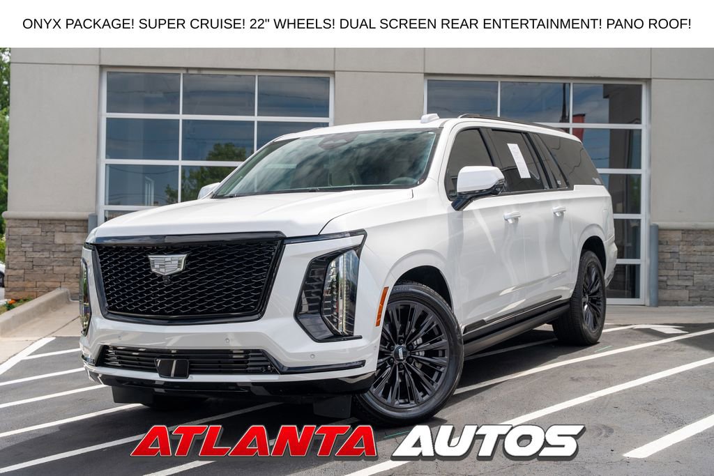 Used 2025 Cadillac Escalade ESV Sport Platinum w/ LPO, ONYX Package