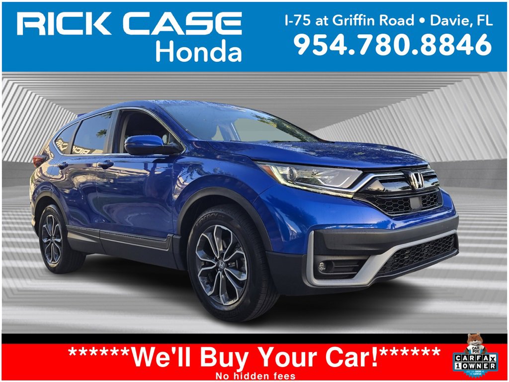 Certified 2021 Honda CR-V EX