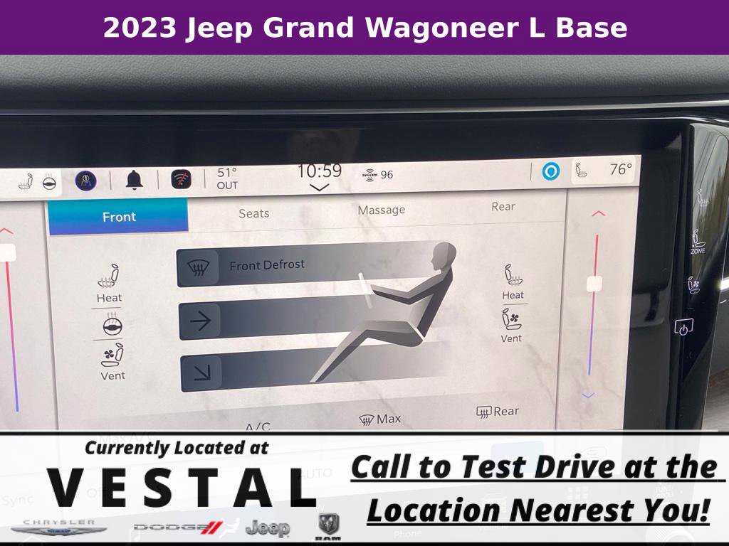New 2023 Jeep Grand Wagoneer L 4WD image 29