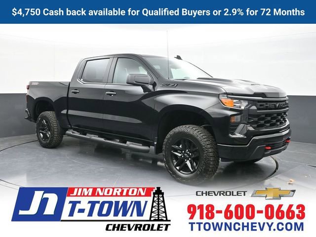 New 2026 Chevrolet Silverado 1500 Custom Trail Boss w/ LPO, Dark Essentials Package image 1