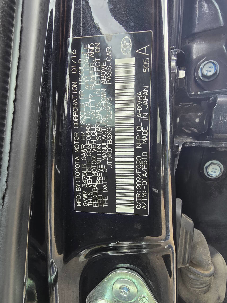 Used 2016 Toyota Prius C Two image 22