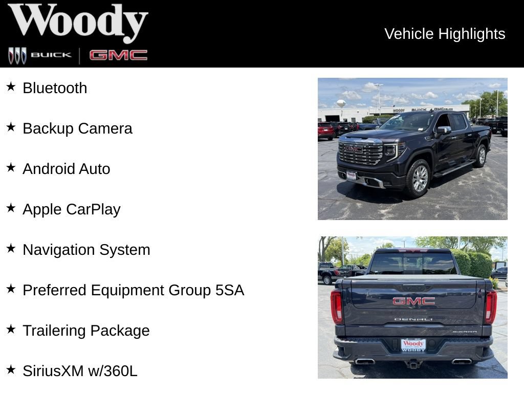 Used 2022 GMC Sierra 1500 Denali AWD/4WD image 3