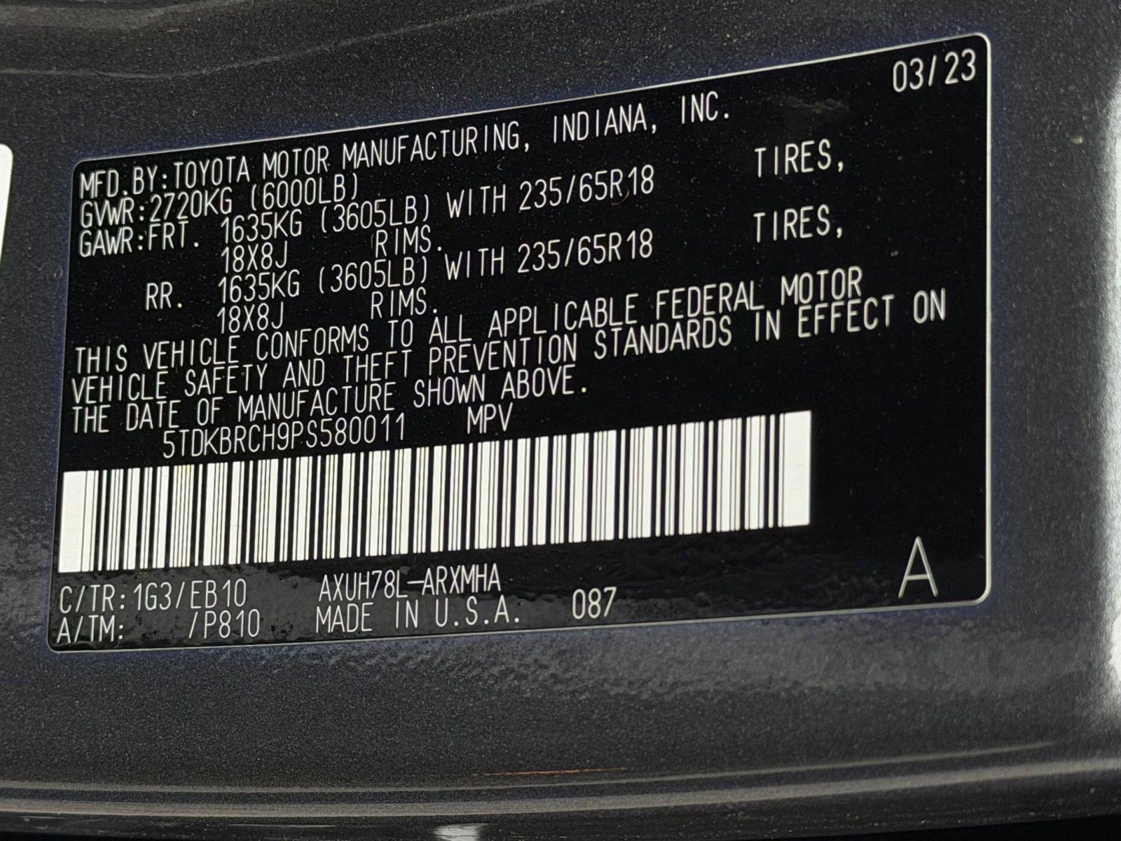 Used 2023 Toyota Highlander XLE image 21