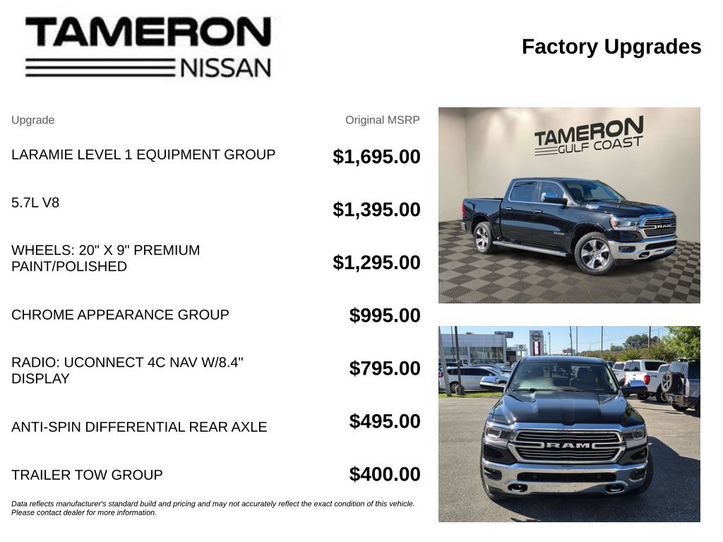 Used 2019 RAM 1500 Laramie AWD/4WD image 6