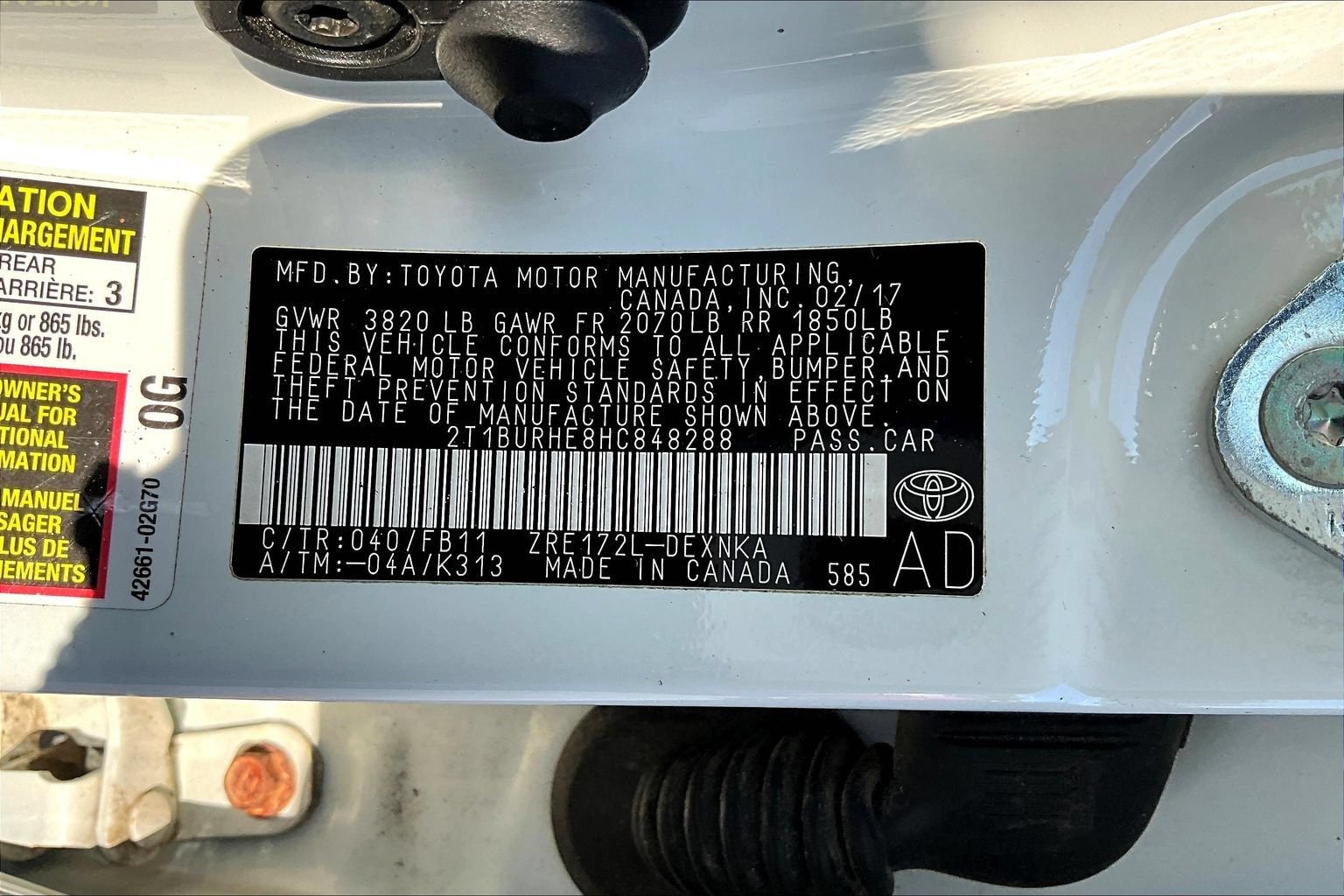 Used 2017 Toyota Corolla LE FWD image 17