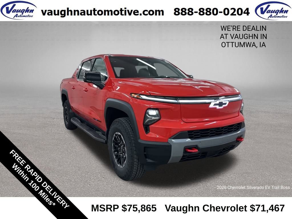 New 2026 Chevrolet Silverado EV Trail Boss