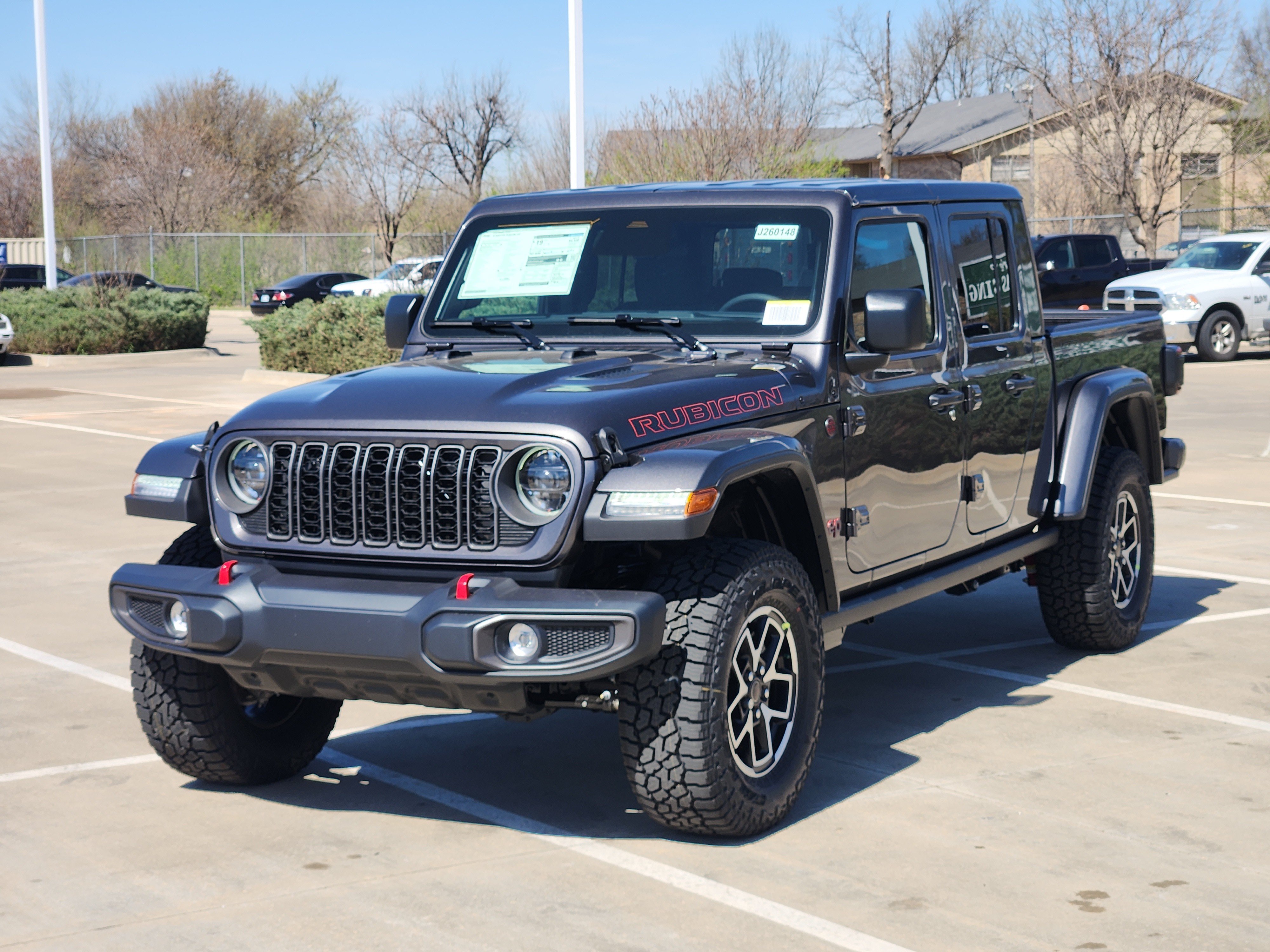 New 2026 Jeep Gladiator Rubicon w/ Steel Power Dome Hood Package AWD/4WD image 2