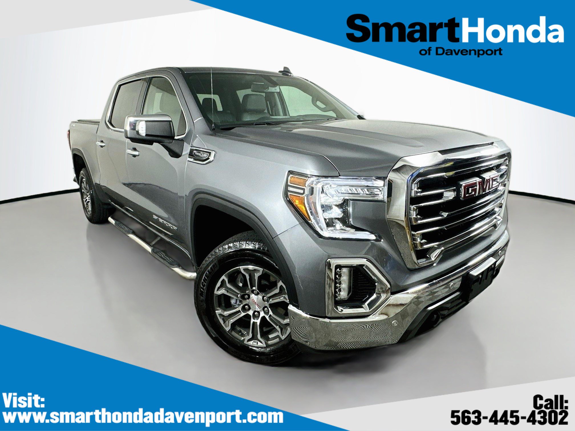 Used 2021 GMC Sierra 1500 SLT w/ Driver Alert Package I AWD/4WD image 1