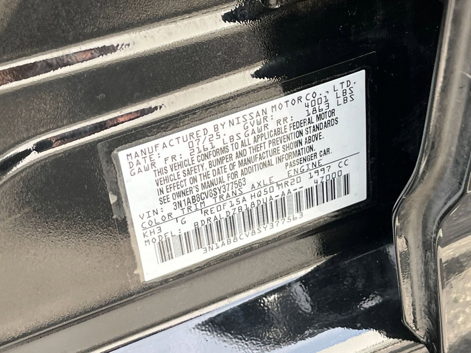 Used 2025 Nissan Sentra SV FWD image 28