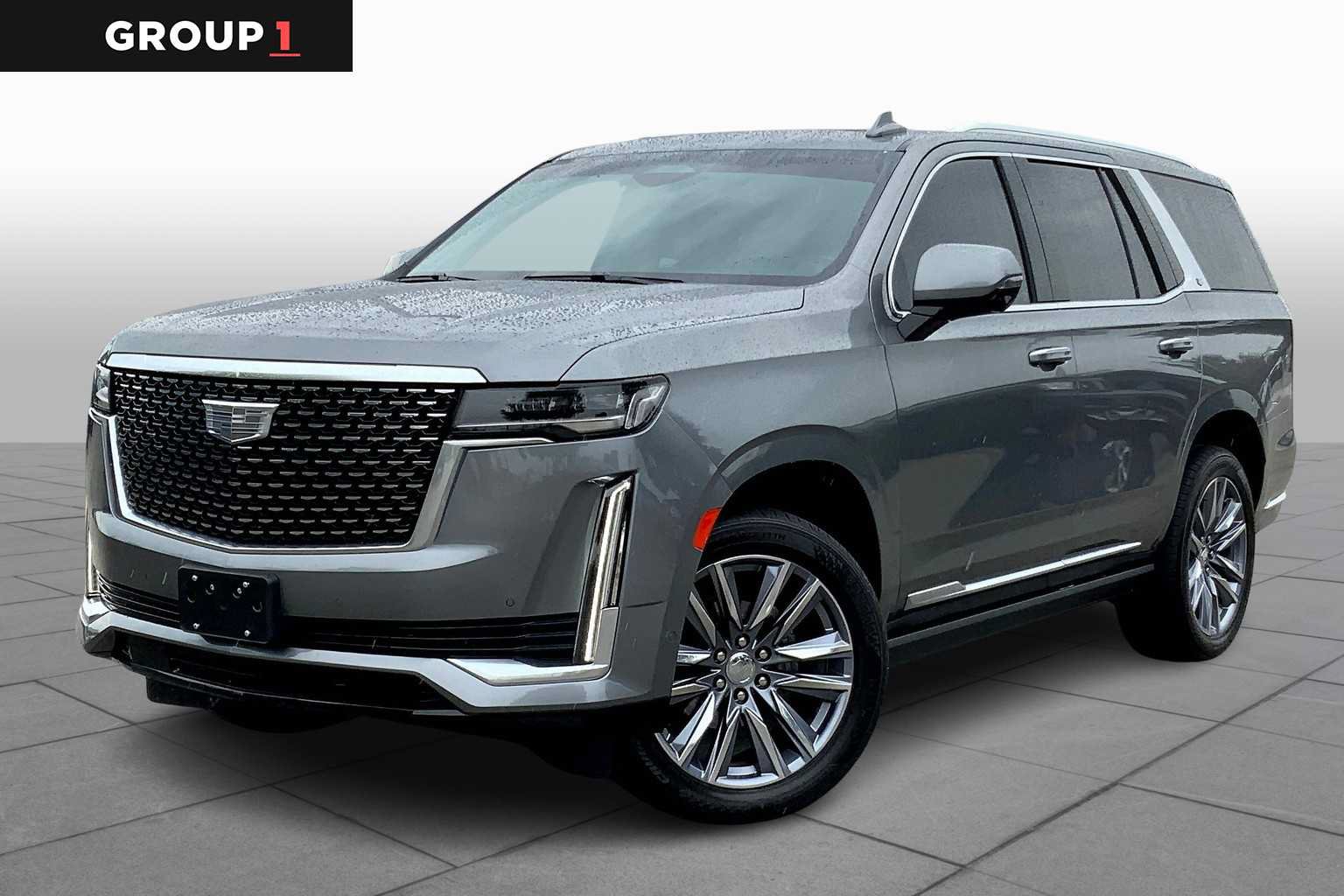 Used 2021 Cadillac Escalade Premium Luxury w/ Driver Assist Tech Package AWD/4WD image 1