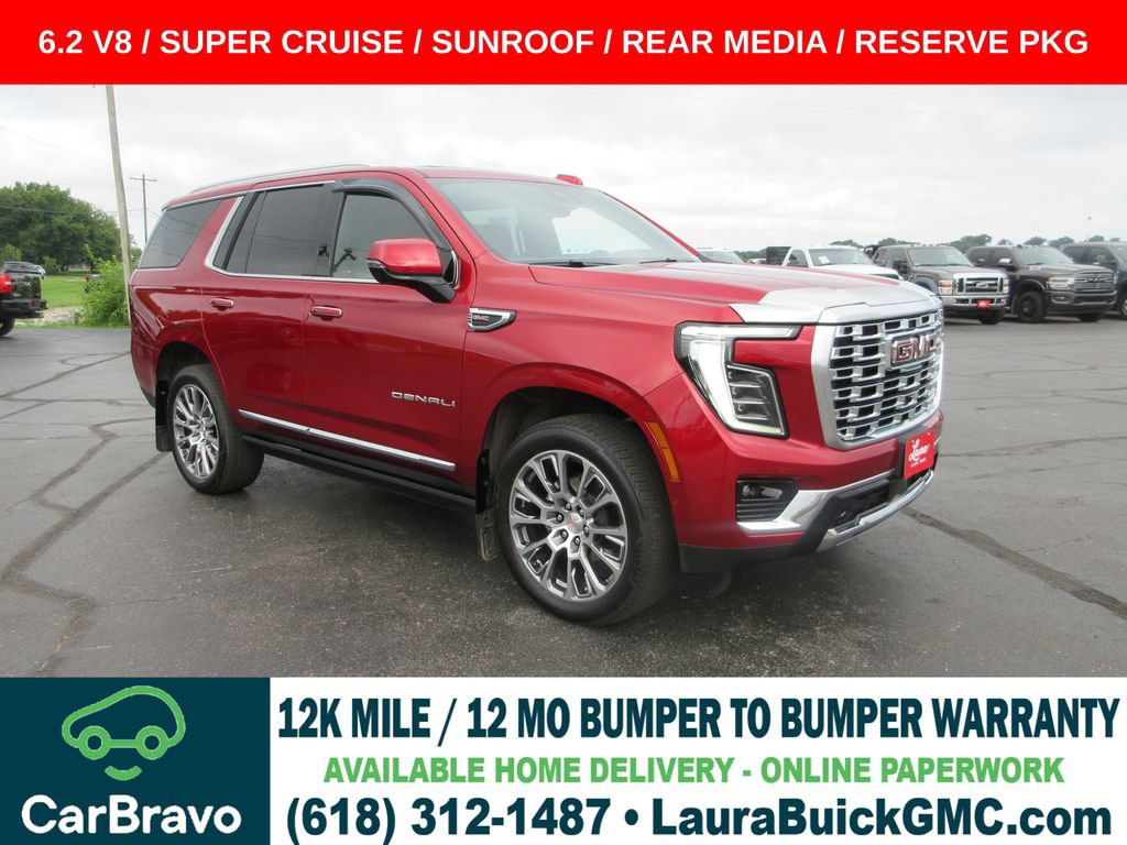 Certified 2025 GMC Yukon Denali w/ Denali Reserve Package AWD/4WD image 1