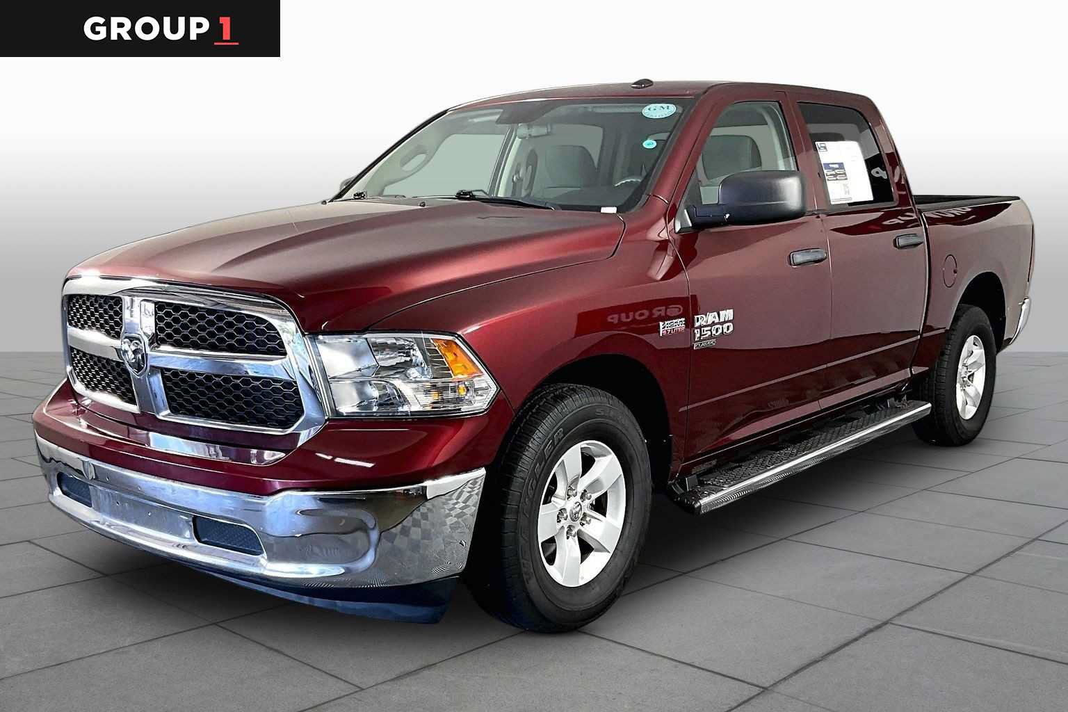 Used 2021 RAM 1500 Tradesman w/ Chrome Plus Package RWD image 1