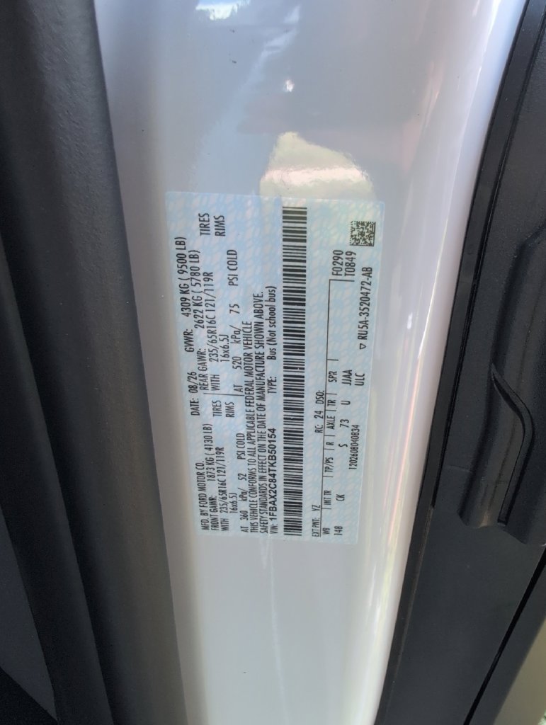 New 2026 Ford Transit 350 XL RWD image 34