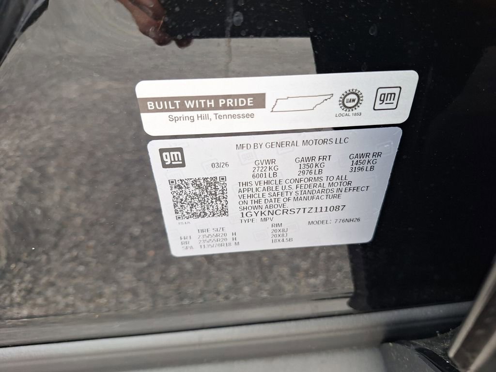 New 2026 Cadillac XT5 Premium Luxury w/ LPO, ONYX Package FWD image 32
