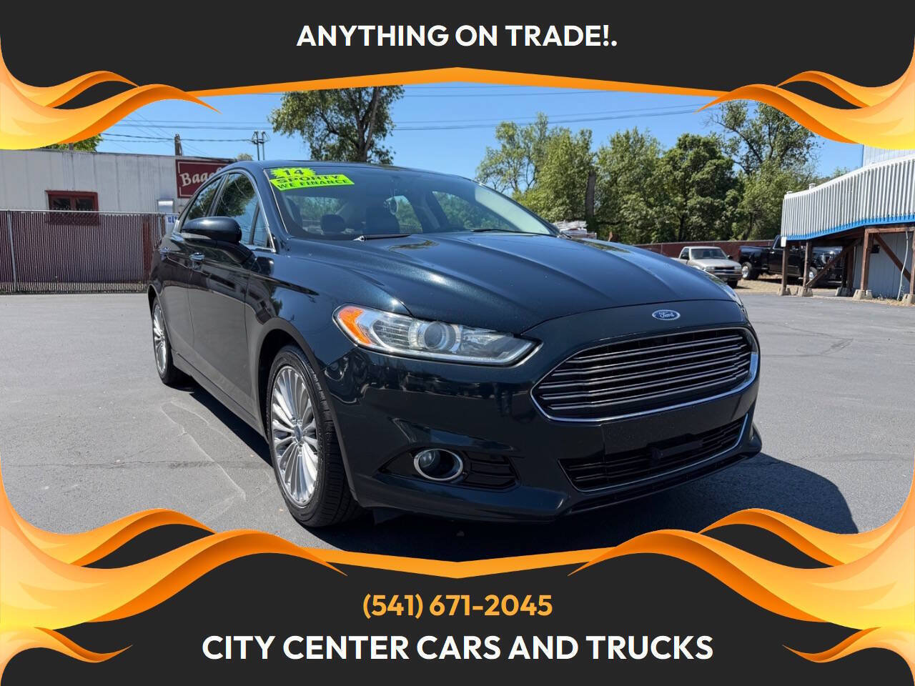 Used 2014 Ford Fusion Titanium FWD image 1