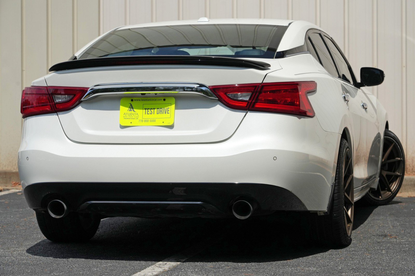 Used 2017 Nissan Maxima SR w/ Midnight Edition FWD image 4