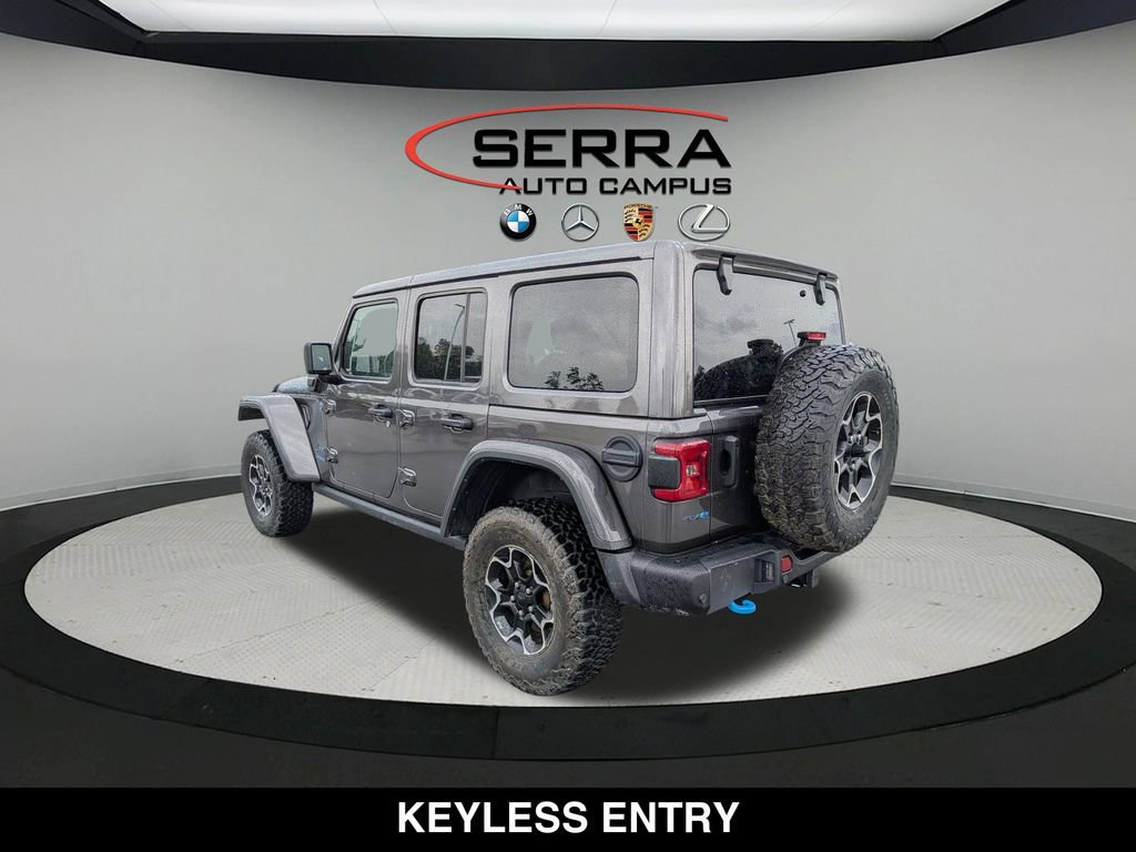 Used 2021 Jeep Wrangler Unlimited Rubicon 4xe w/ Steel Bumper Group AWD/4WD image 11