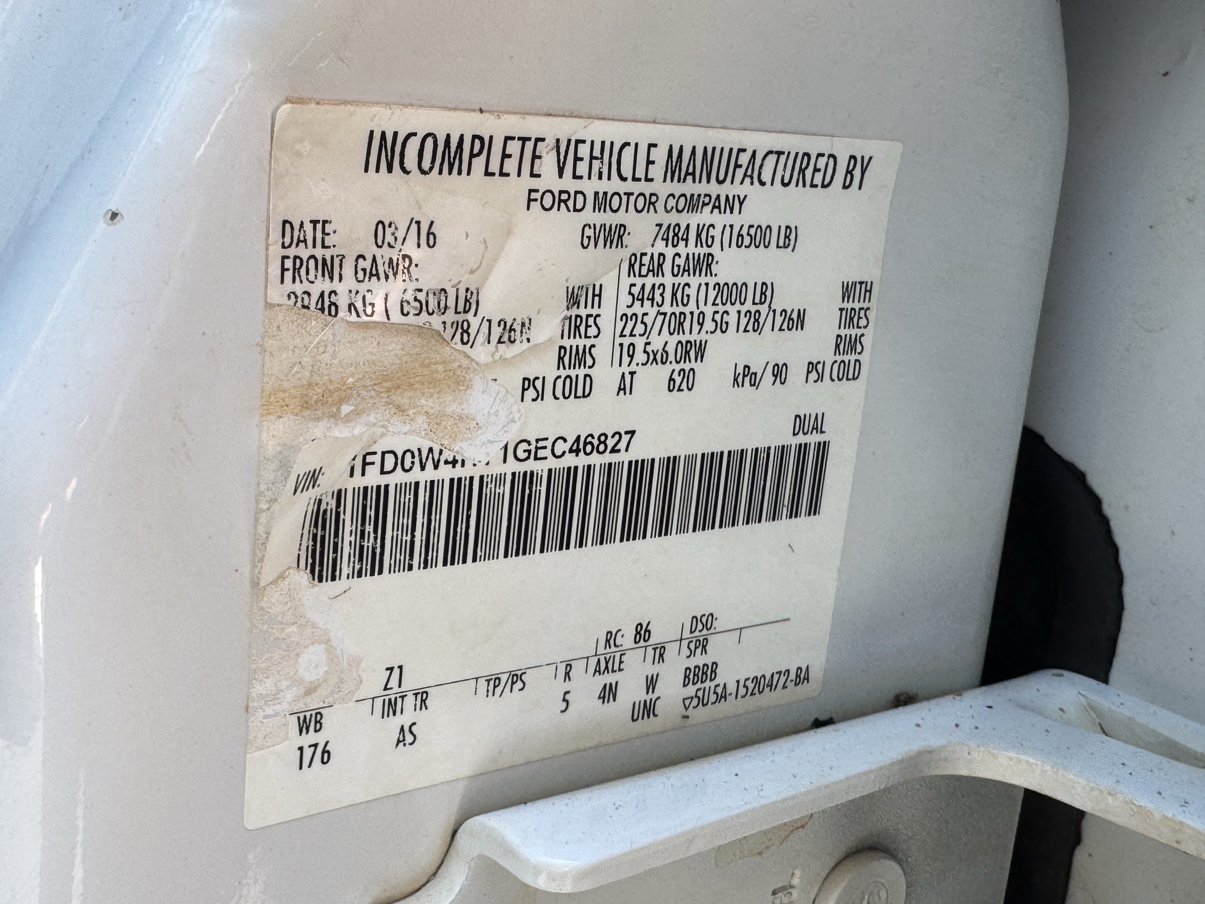 Used 2016 Ford F450 XL w/ Power Equipment Group AWD/4WD image 31