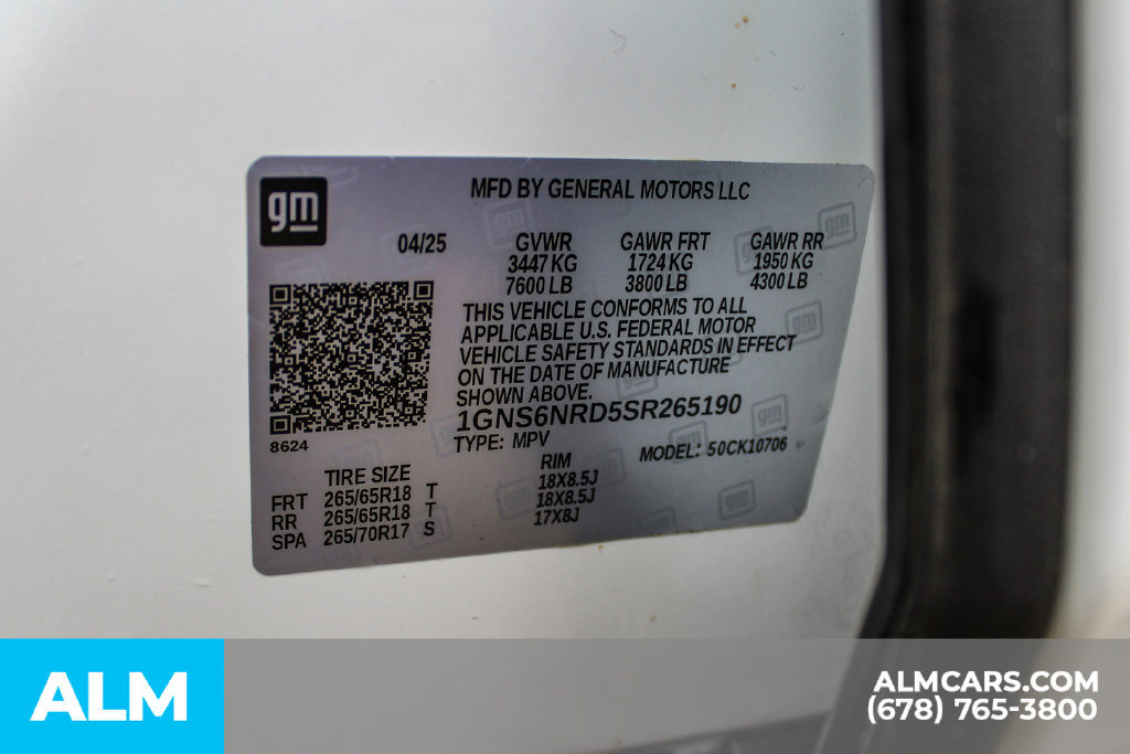 Used 2025 Chevrolet Tahoe LT AWD/4WD image 41