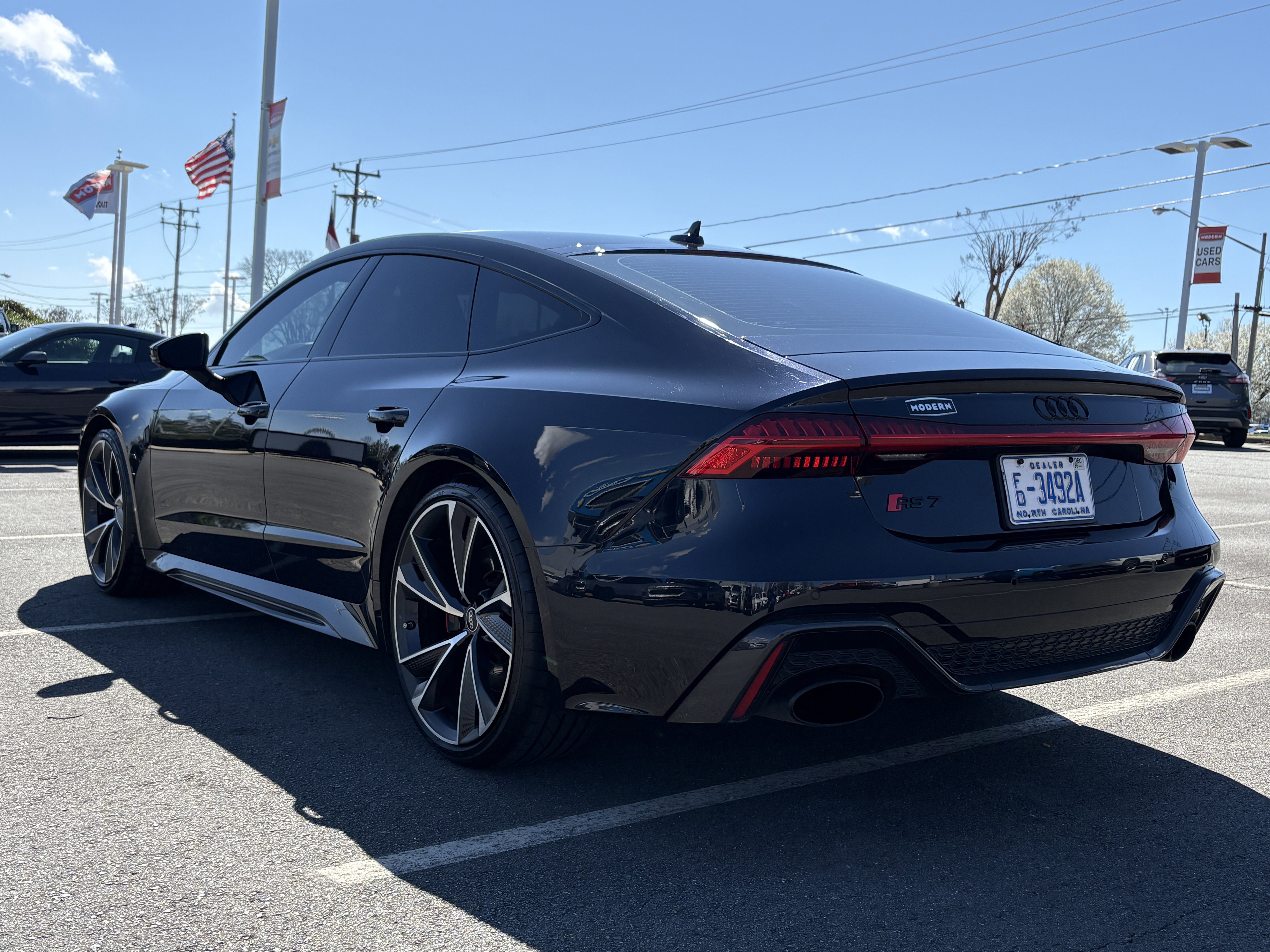 Used 2021 Audi RS 7 Sportback w/ Carbon Optic Package image 3