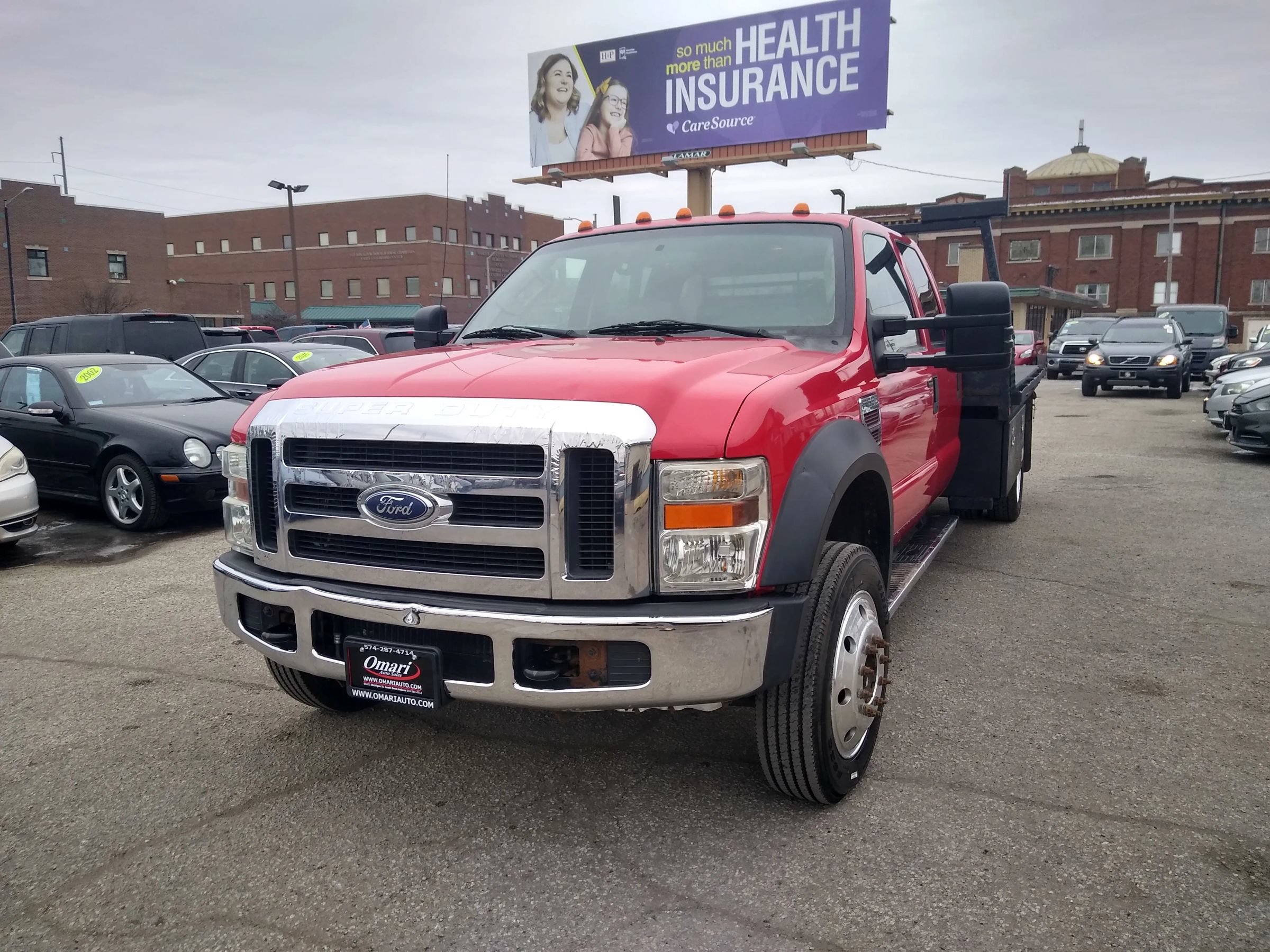 Used 2008 Ford F550 4x4 Crew Cab Super Duty image 3