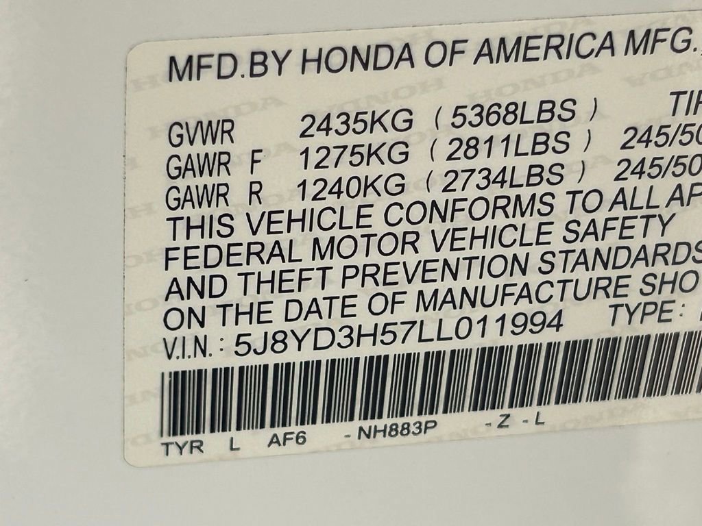Used 2020 Acura MDX FWD w/ Technology Package image 50