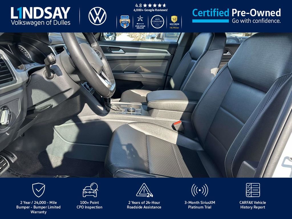 Certified 2021 Volkswagen Atlas Cross Sport SE w/ Panoramic Sunroof Package image 11