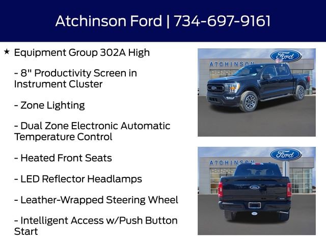 Certified 2022 Ford F150 XLT w/ Equipment Group 302A High image 17