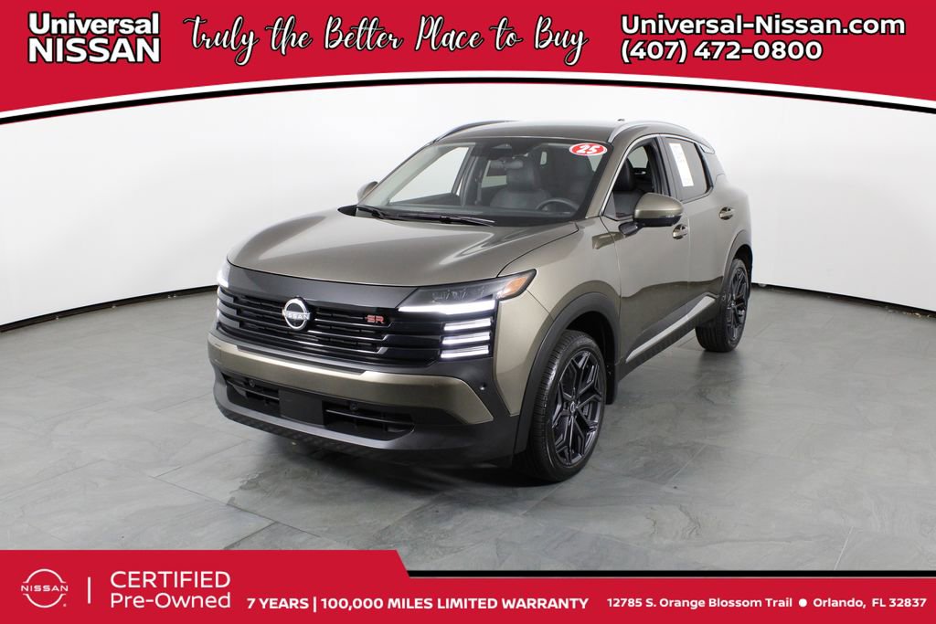 Certified 2025 Nissan Kicks SR