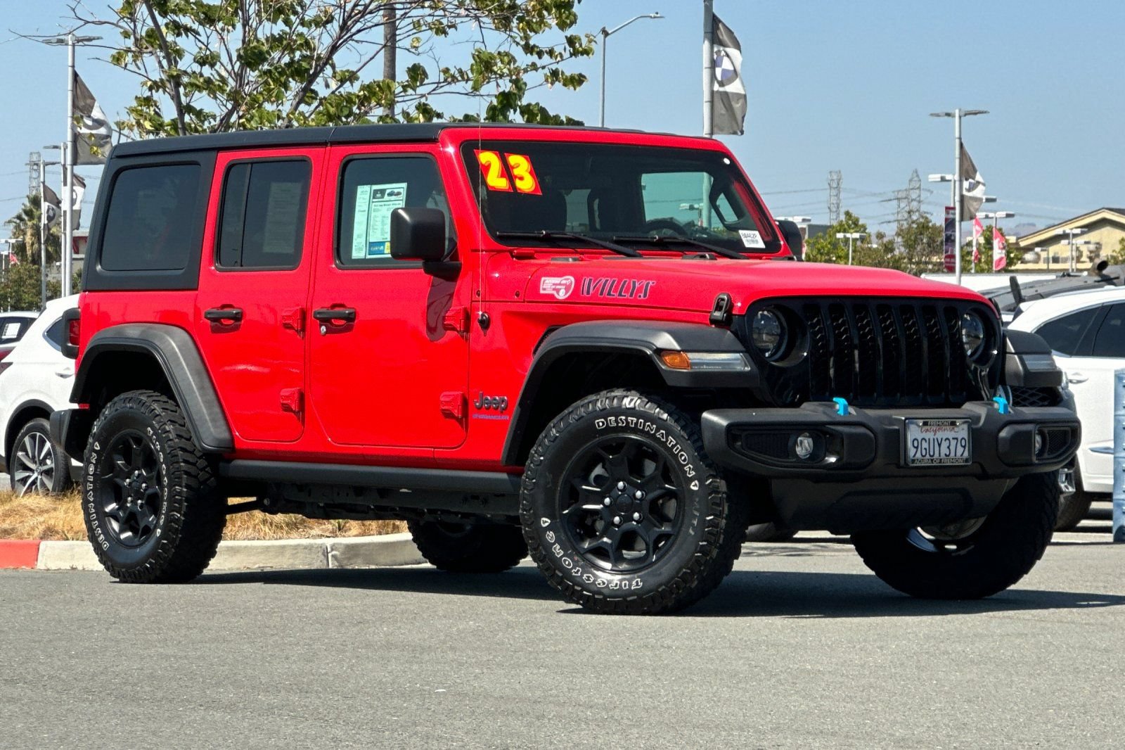 Used 2023 Jeep Wrangler Unlimited AWD/4WD image 2