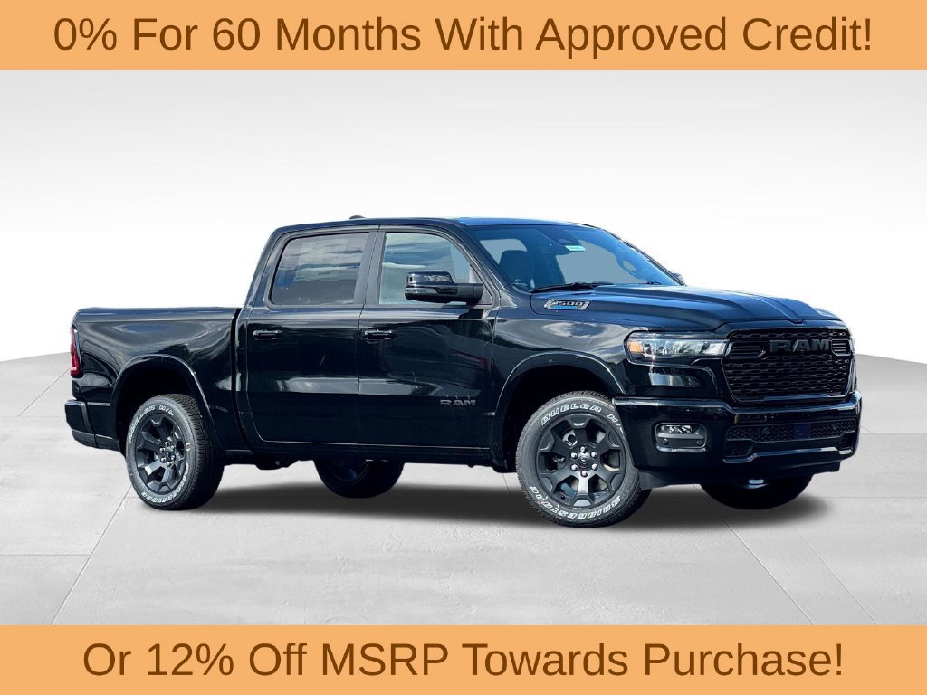 New 2026 RAM 1500 Big Horn w/ Night Edition AWD/4WD 360° Tour
