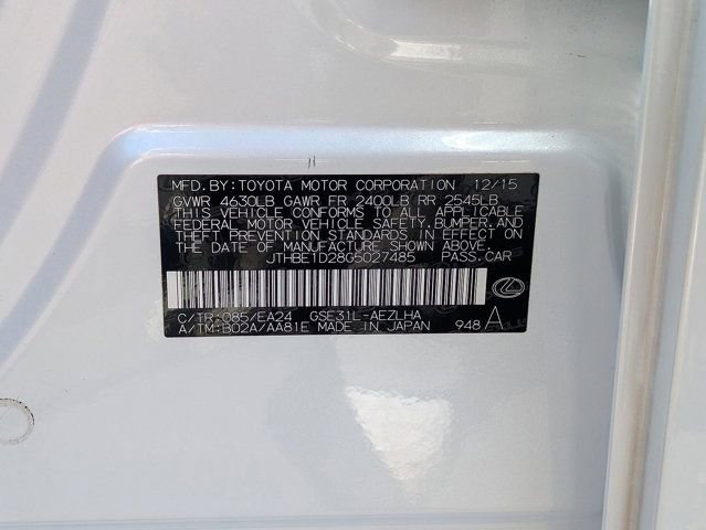 Used 2016 Lexus IS 350 w/ Navigation System Package RWD image 36