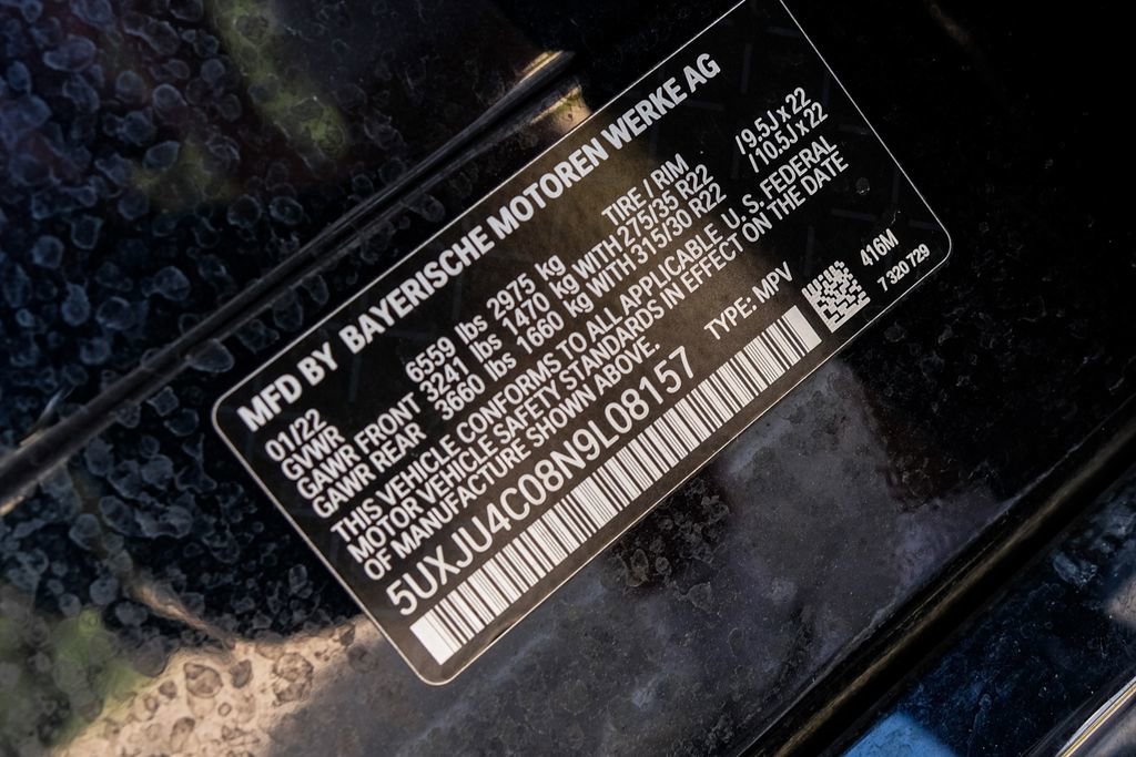 Used 2022 BMW X5 M50i AWD/4WD image 77