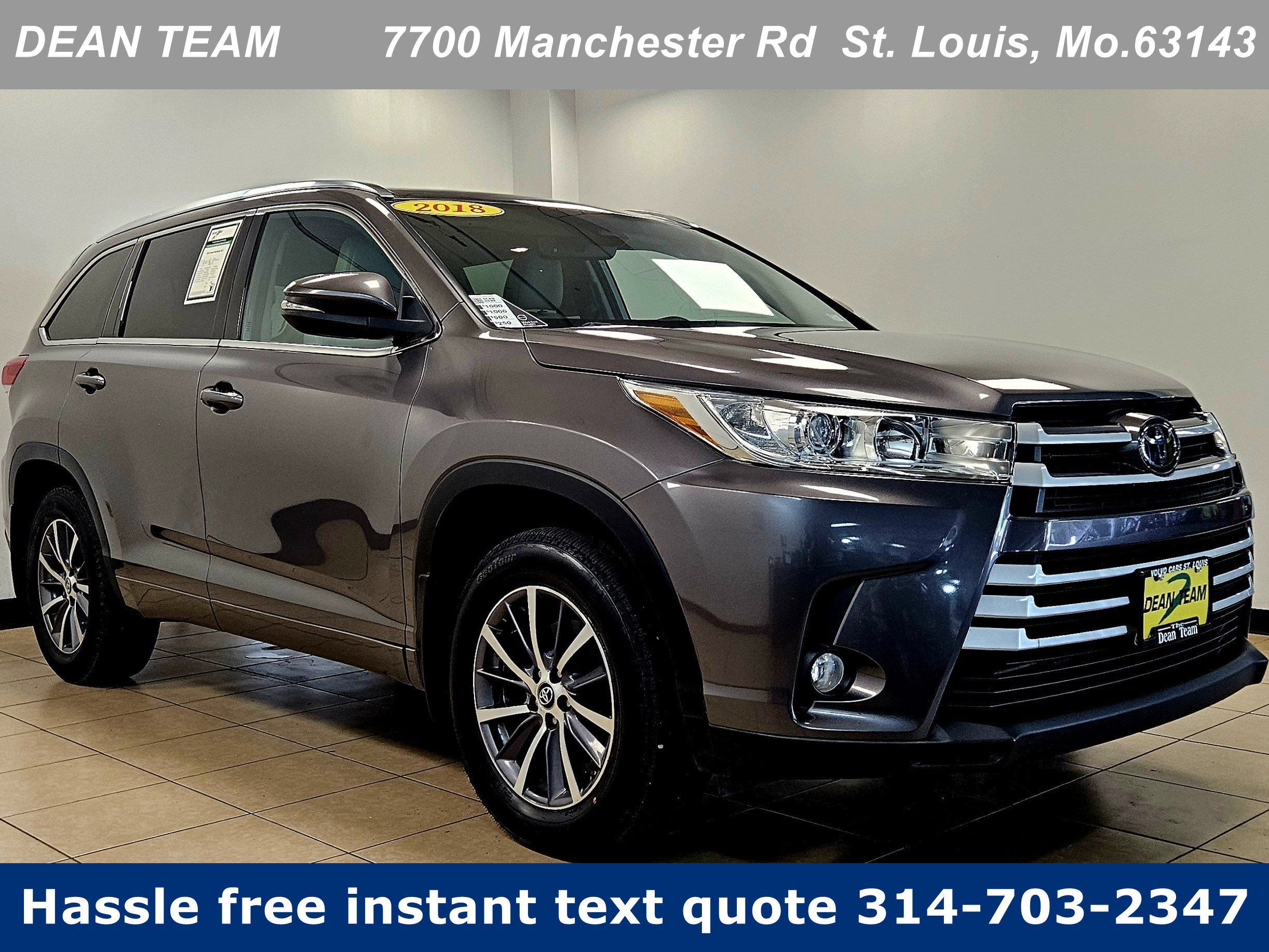 Used 2018 Toyota Highlander XLE