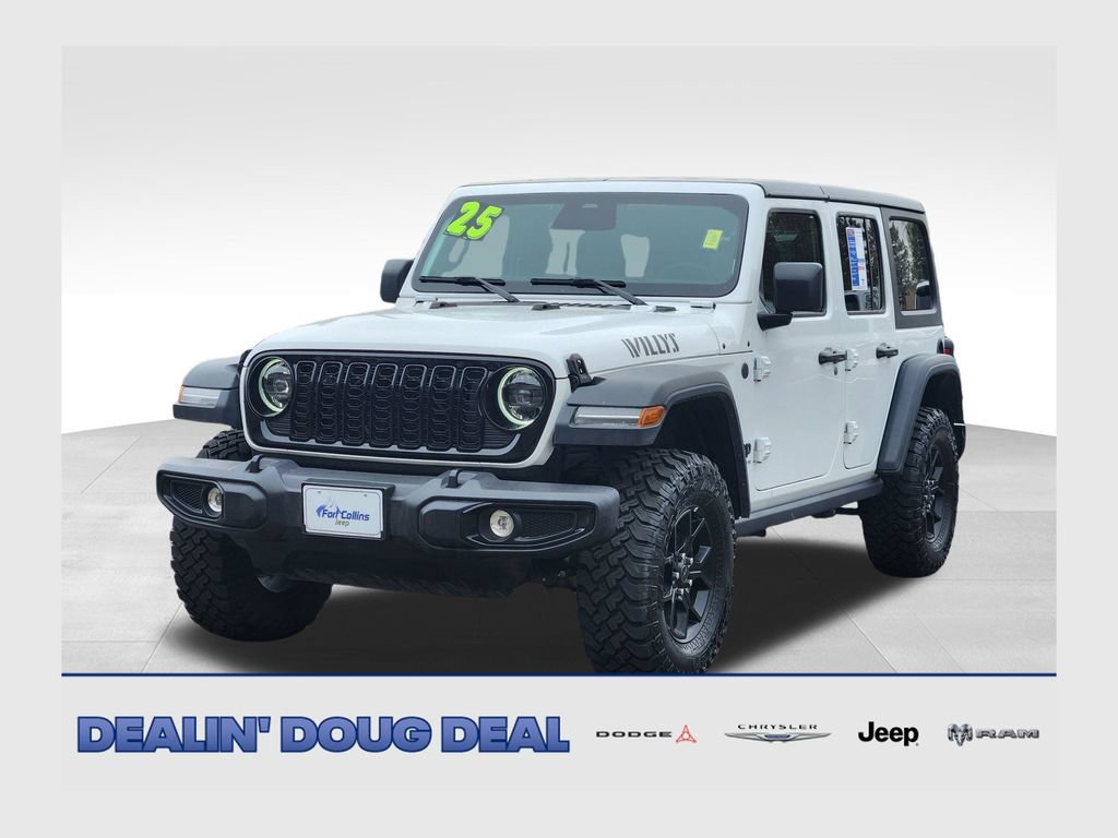 Used 2025 Jeep Wrangler Unlimited Sport AWD/4WD video 1