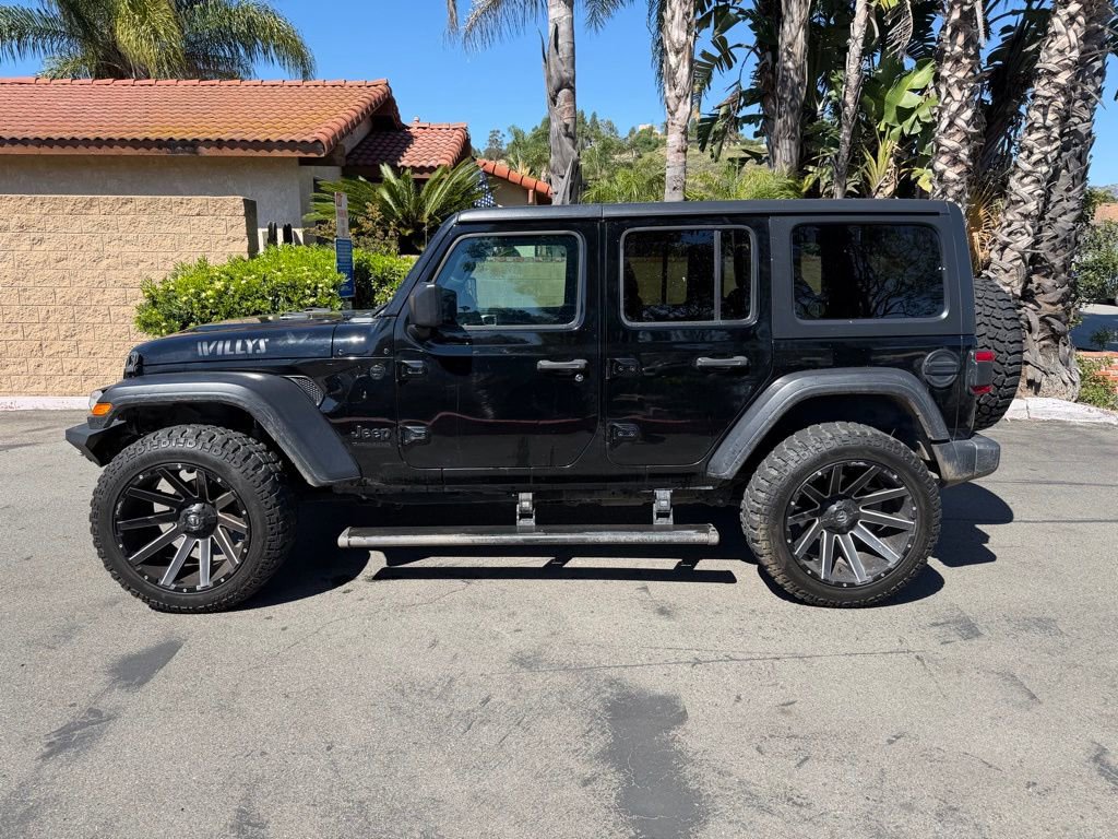 Used 2021 Jeep Wrangler Unlimited Willys image 4