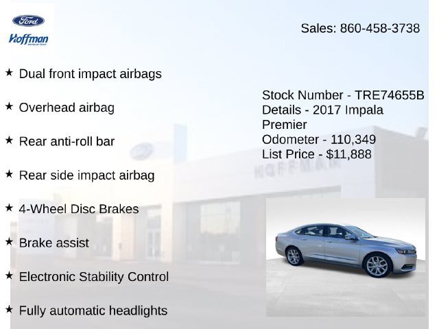 Used 2017 Chevrolet Impala Premier FWD image 25