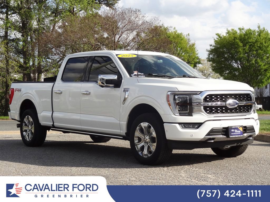 Certified 2023 Ford F150 Platinum w/ Equipment Group 701A High