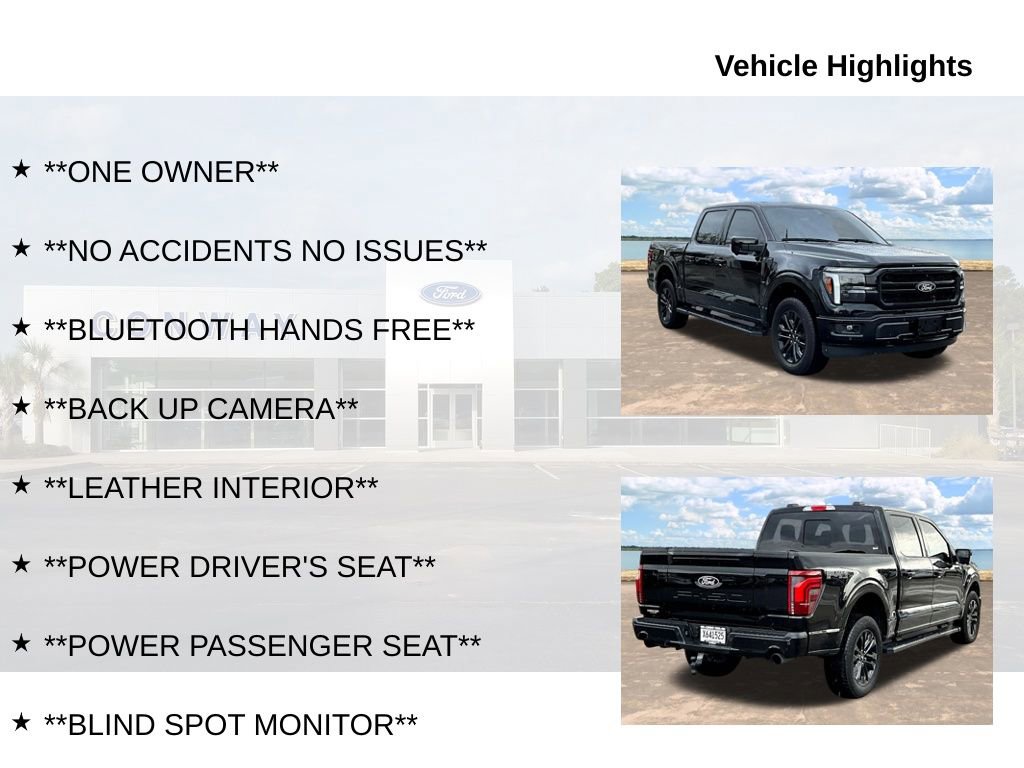 Used 2025 Ford F150 Lariat w/ Equipment Group 502A High image 6