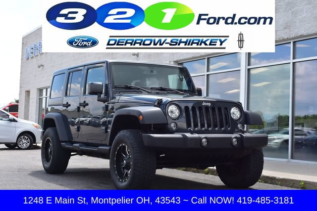 Used 2017 Jeep Wrangler Unlimited Sport w/ Quick Order Package 24S AWD/4WD image 1