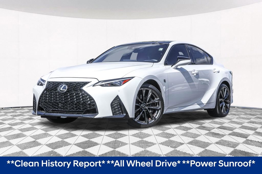 Used 2023 Lexus IS 350 F Sport w/ Memory Package AWD/4WD image 2