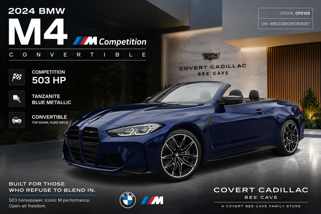 Used 2024 BMW M4 xDrive Competition AWD/4WD 360° Tour