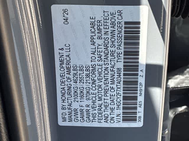 Used 2026 Honda Accord Sport image 39