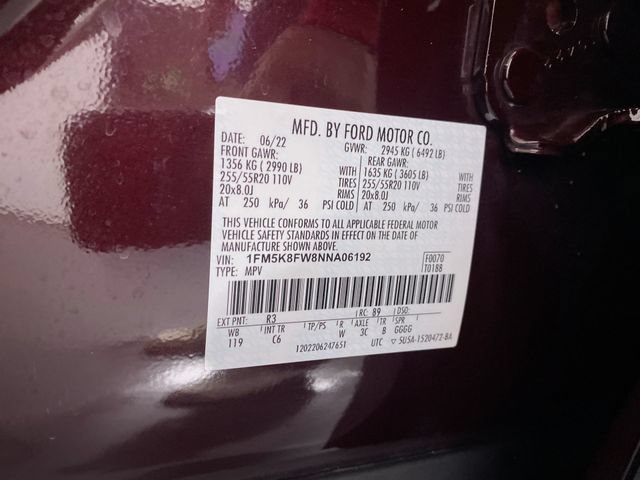 Used 2022 Ford Explorer Limited w/ Hybrid Equipment Group 310A AWD/4WD image 35