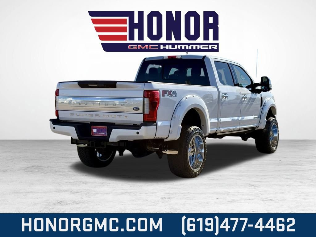 Used 2019 Ford F350 Platinum w/ Platinum Ultimate Package image 3