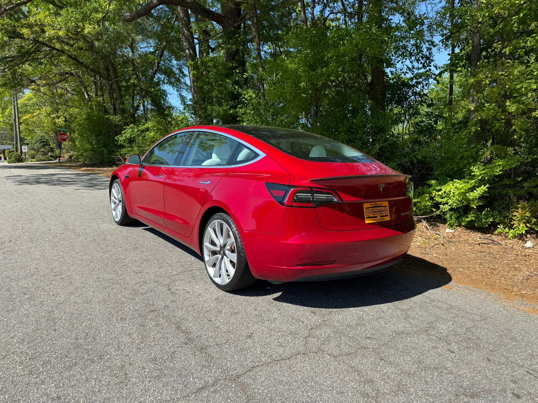 Used 2018 Tesla Model 3 Long Range AWD/4WD image 3