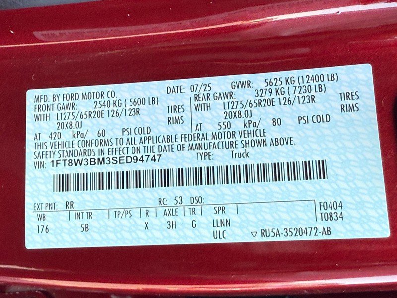 New 2025 Ford F350 Lariat w/ Chrome Package image 22